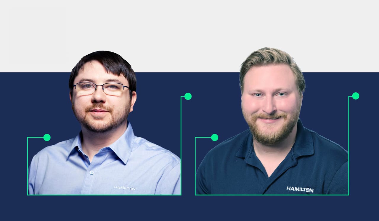 Hamilton employees Brandon Bare and William Hutchens