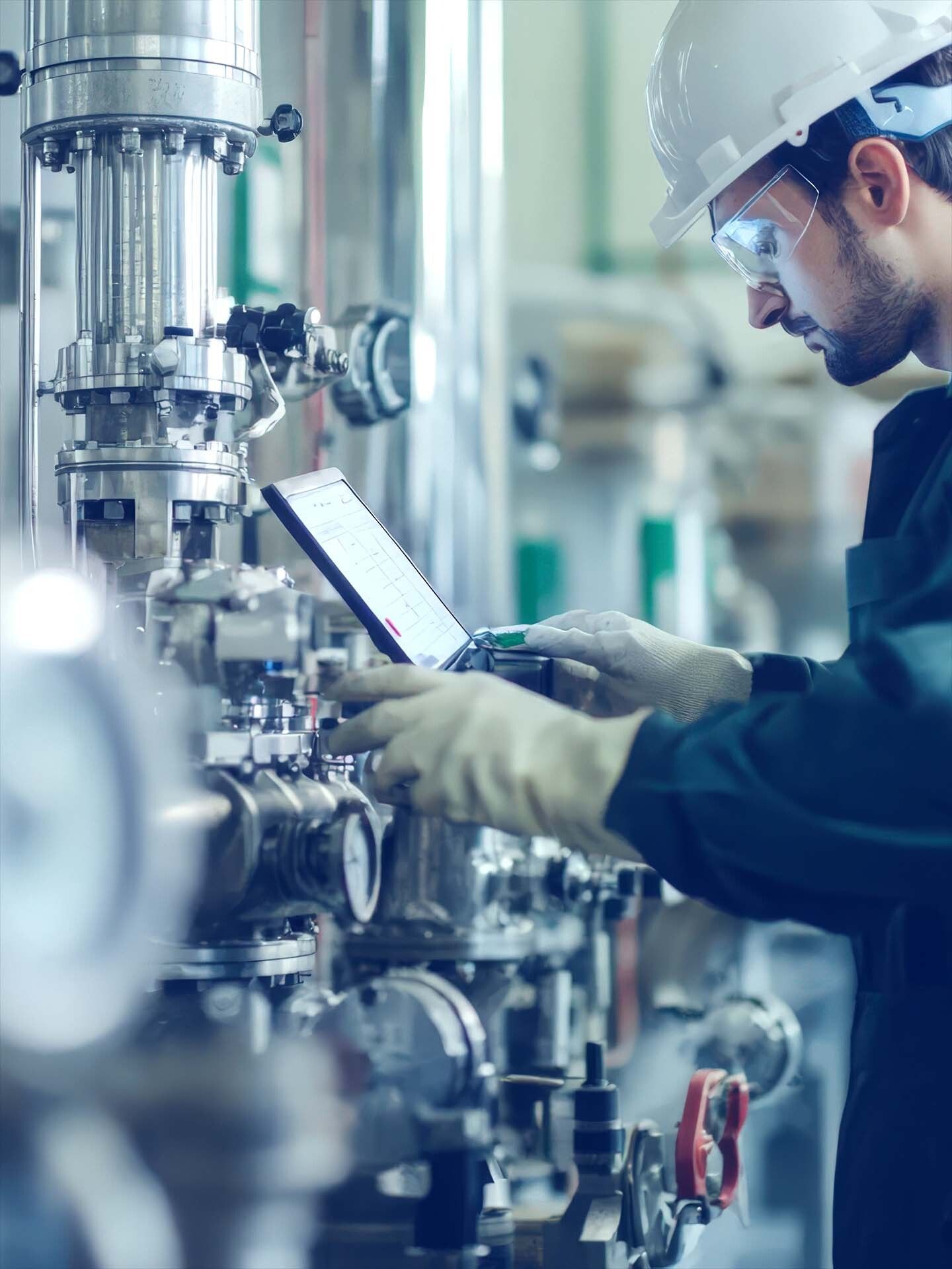 Chemical refinery operators