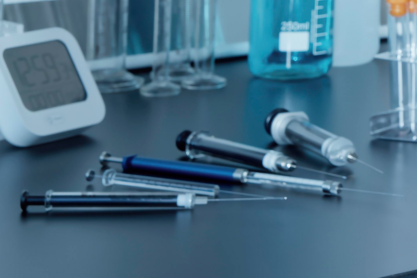 Hamilton laboratory syringes