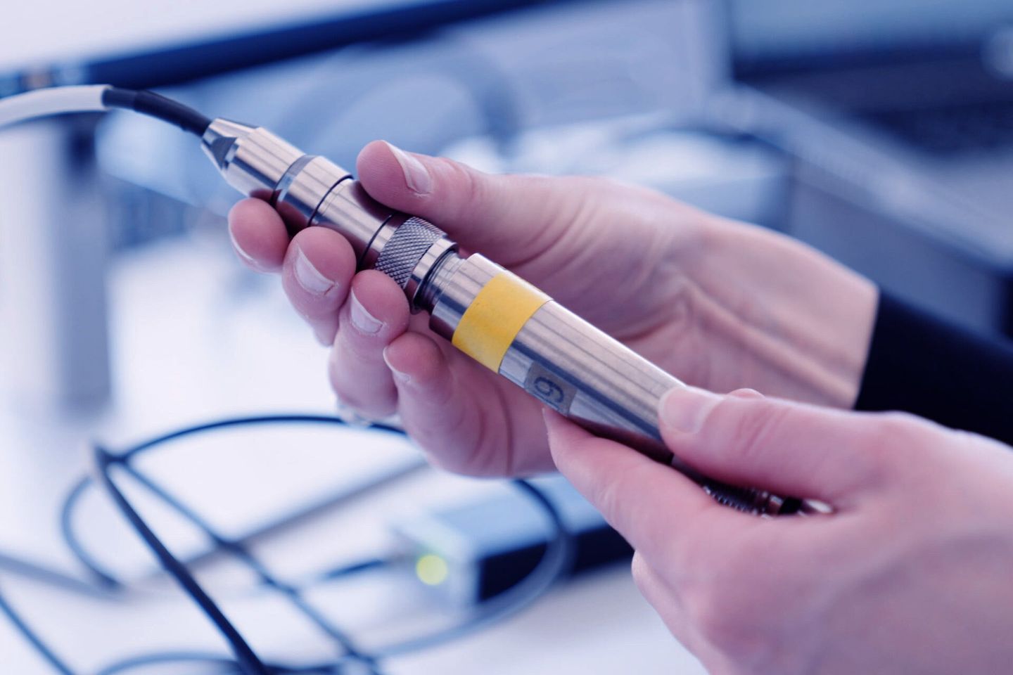 Sensor in hands