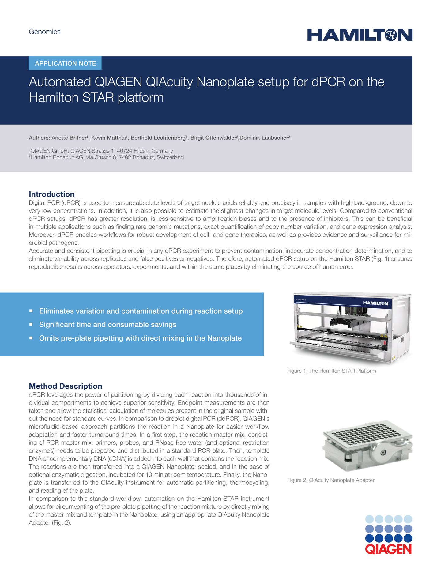 Hamilton STAR automated liquid handling platform, a large benchtop instrument with enclosed frame and pipetting arm.