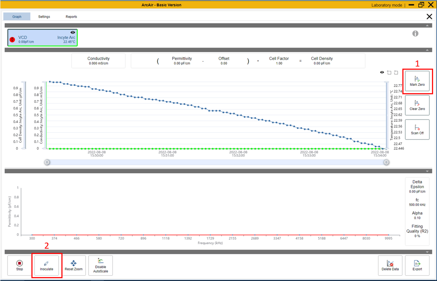 Arc Air Datalogging