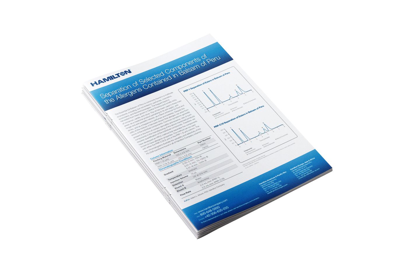 HAM App Note Allergens Contained