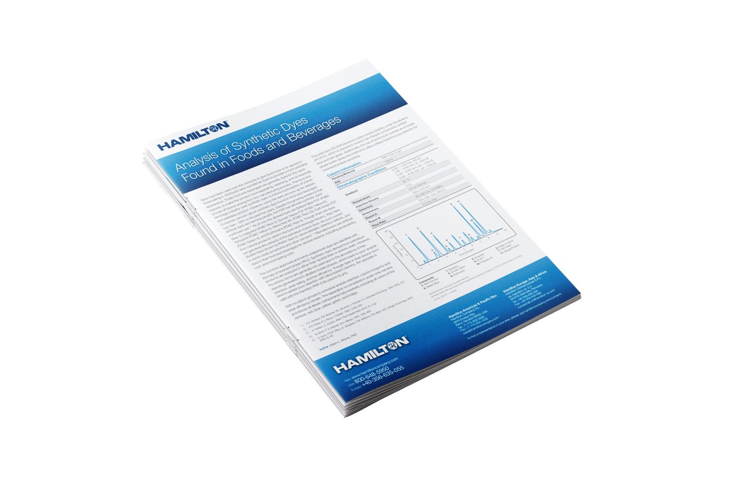 HAM App Note Fast HPLC Analysis of Dyes