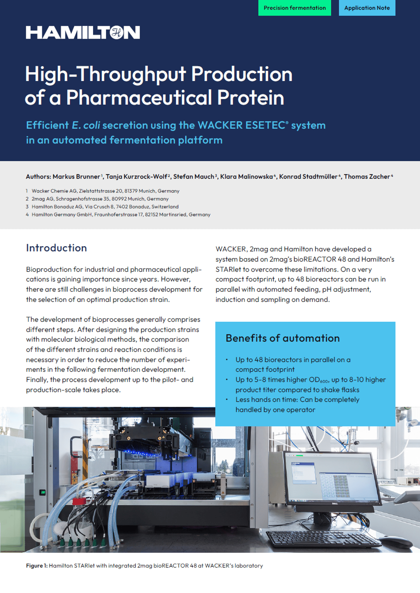 Application note 1708 02 Pharma Protein HT Fermentation Cover