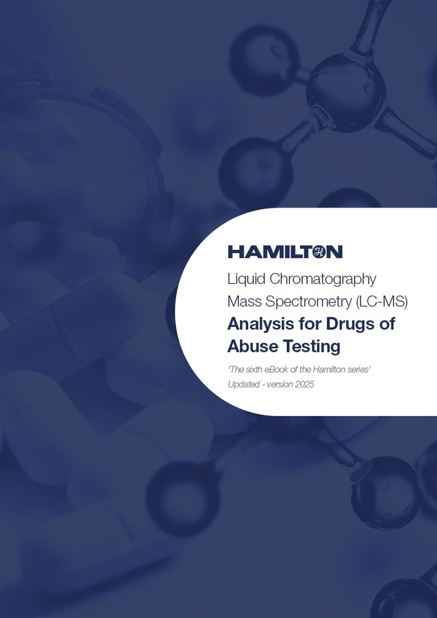 Cover image for Hamilton eBook on LCMS drugs of abuse (DoA) testing