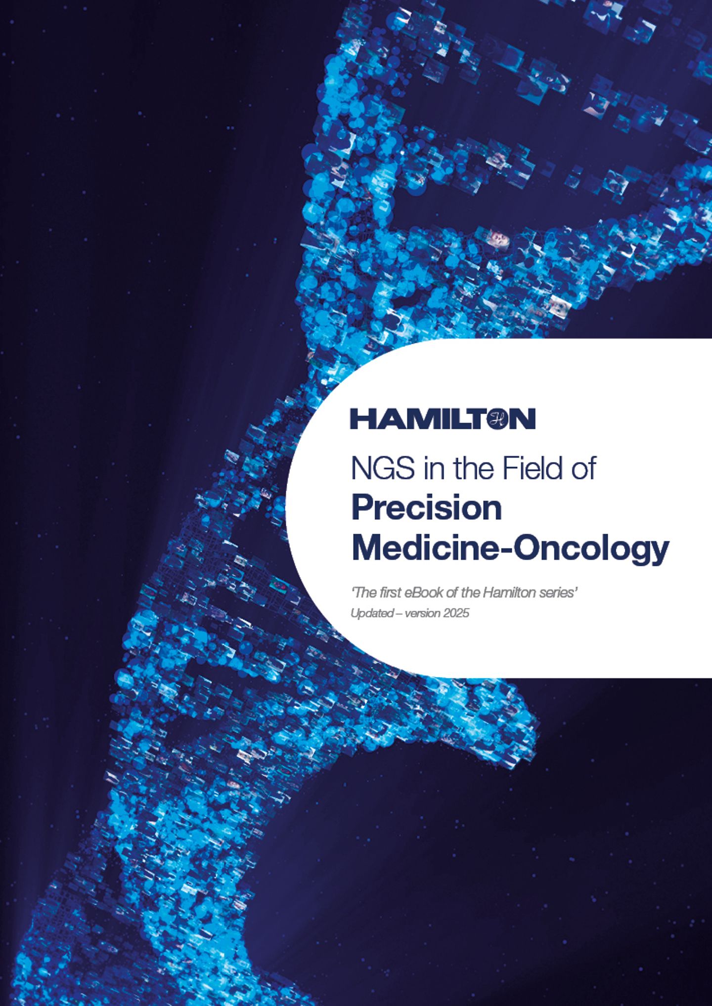 Cover image for Hamilton eBook on NGS precision medicine