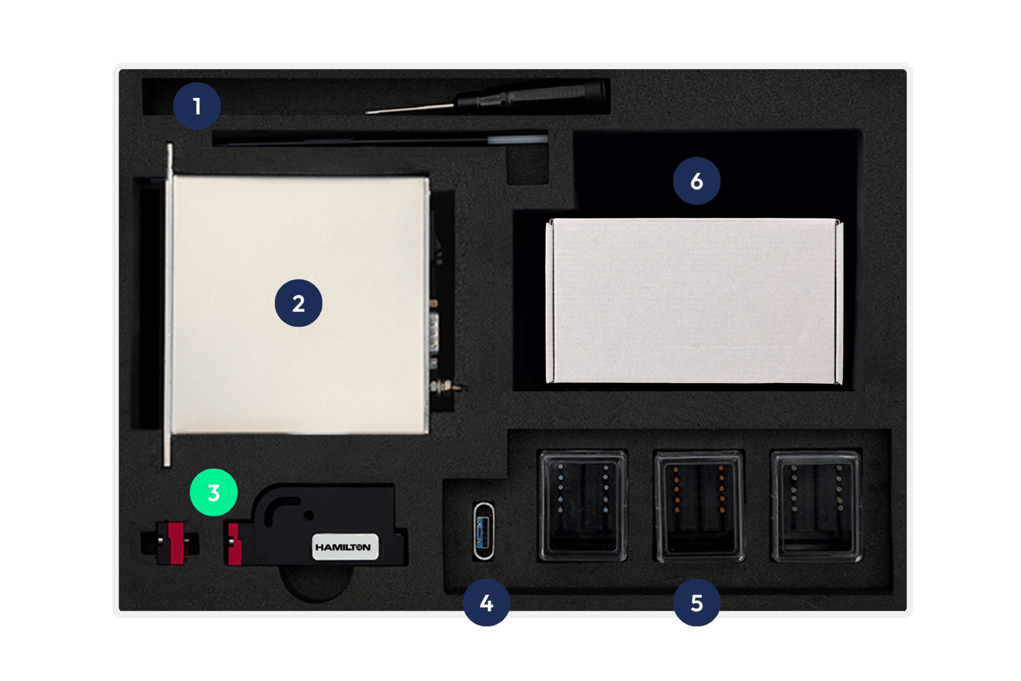 PIPEJET Nano Dispenser module shown with interchangeable pipe guide for precise, non-contact dispensing from 2 to 70 nanoliters.