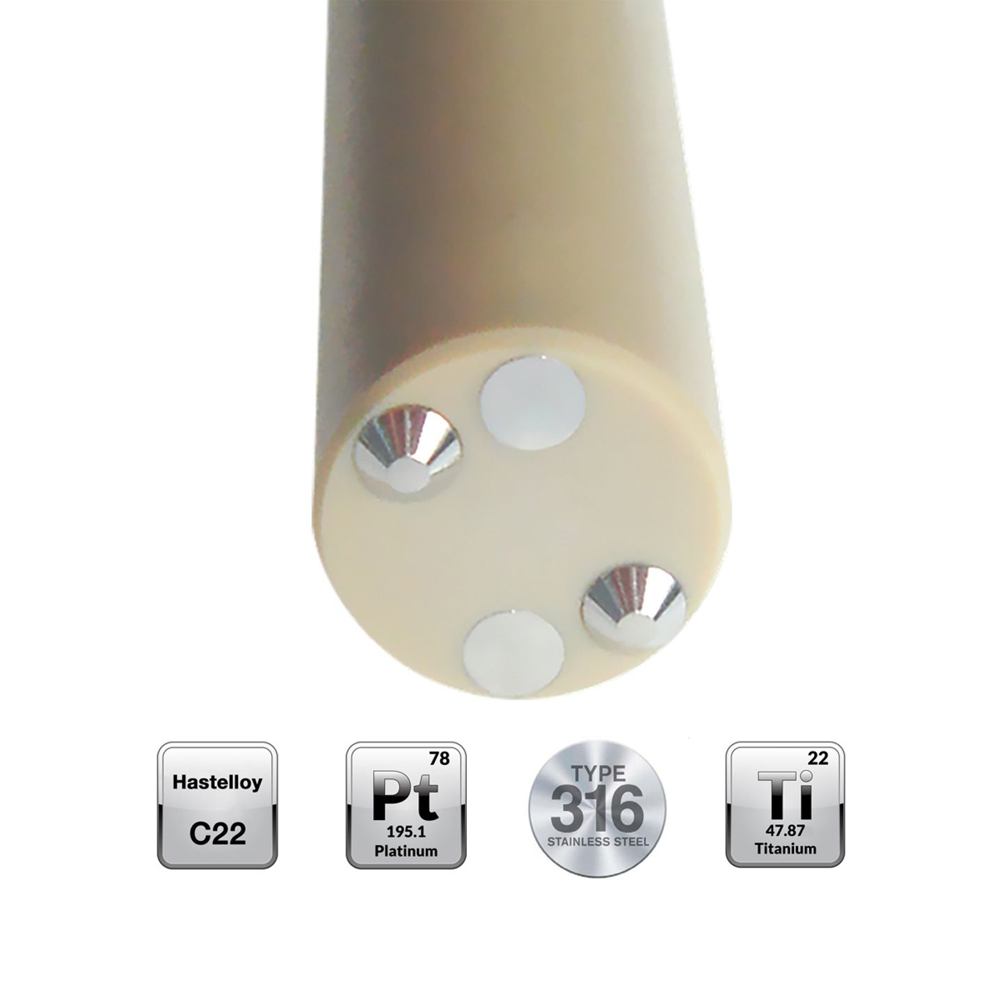 Conductivity 4 pole sensors