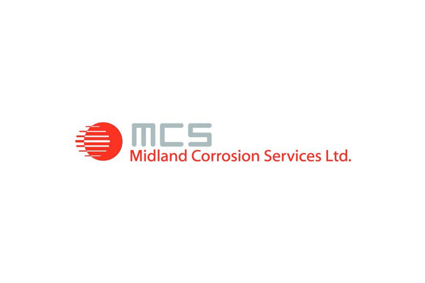 MCS Midland Corrosion Services Ltd. logo with red circle graphic and gray lettering