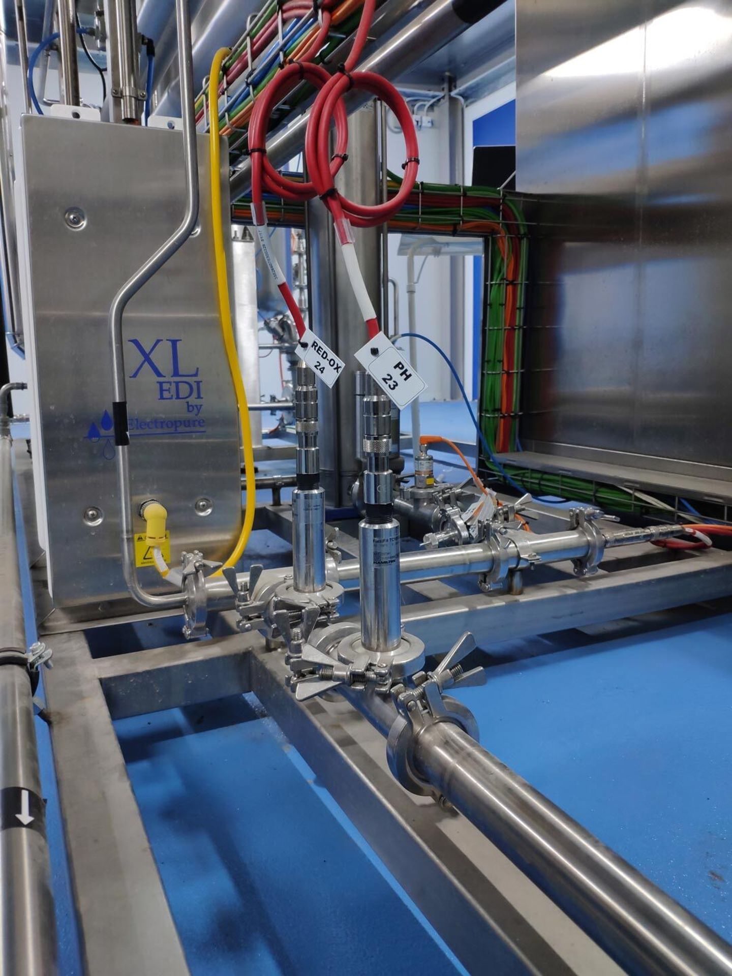 ph and orp measurement in water production