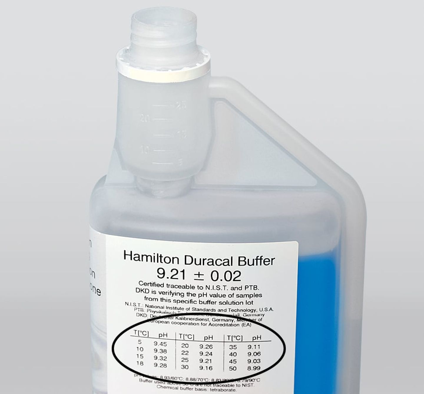 pH Buffer temperature