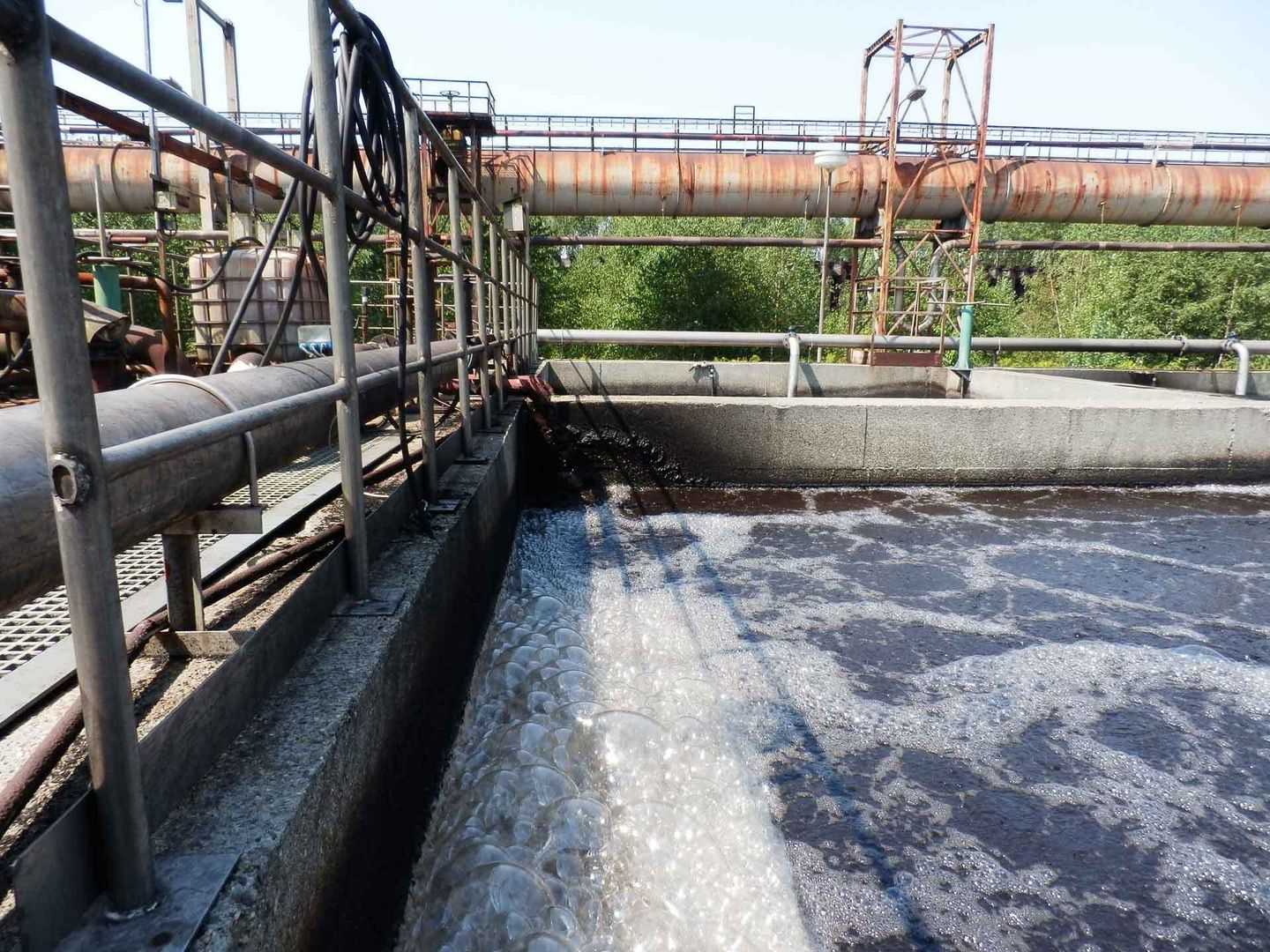 wastewater treatment coking plant
