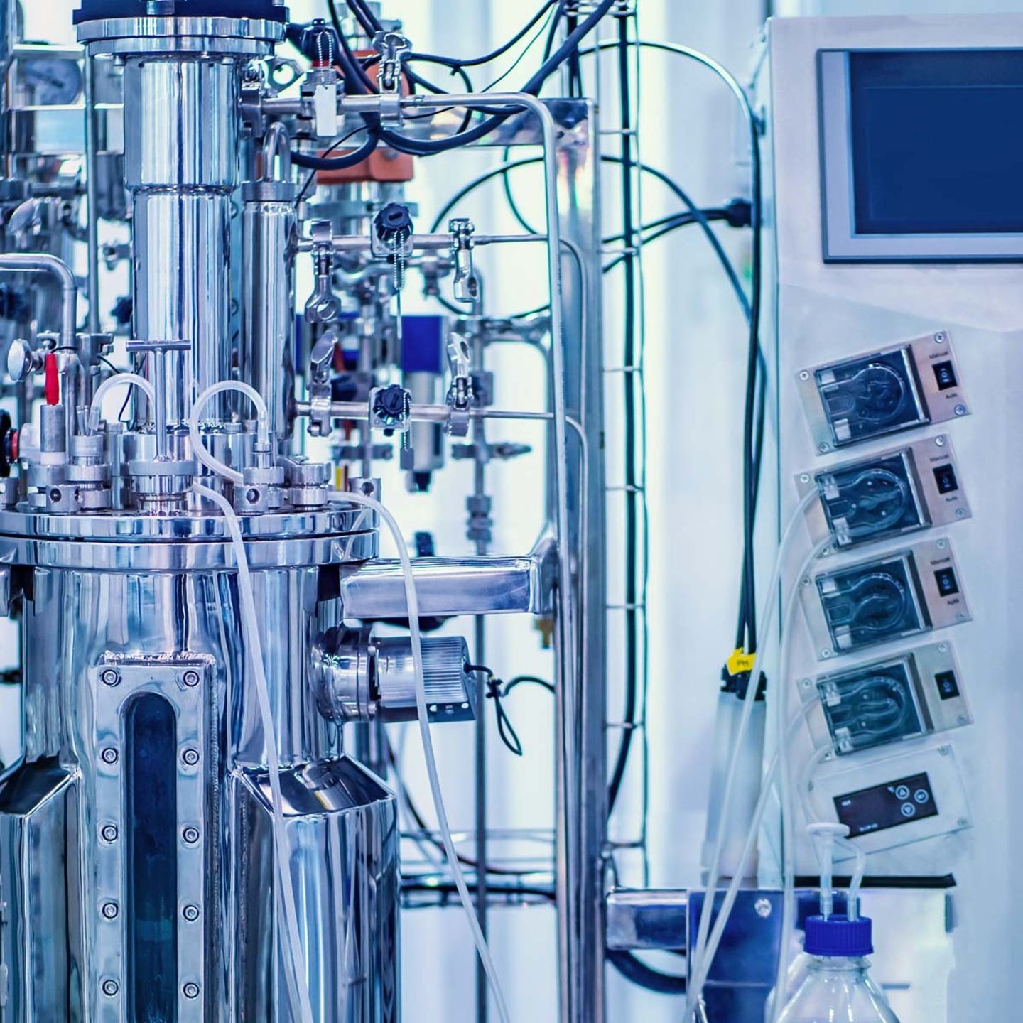 Bioreactor in production