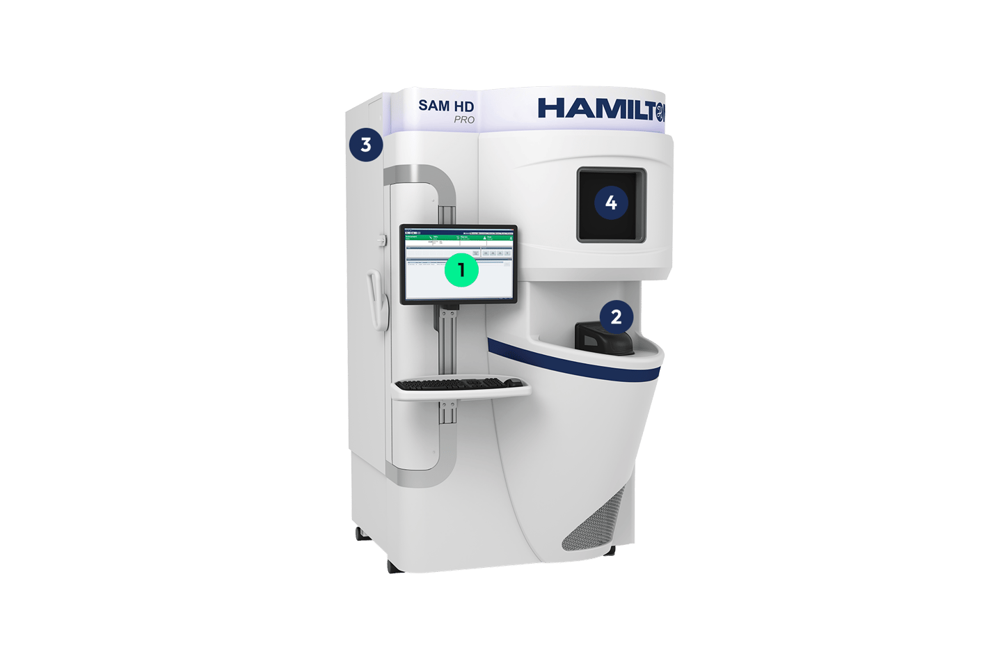 automated small lab freezer