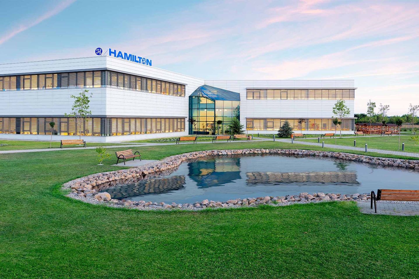 Hamilton central European facility
