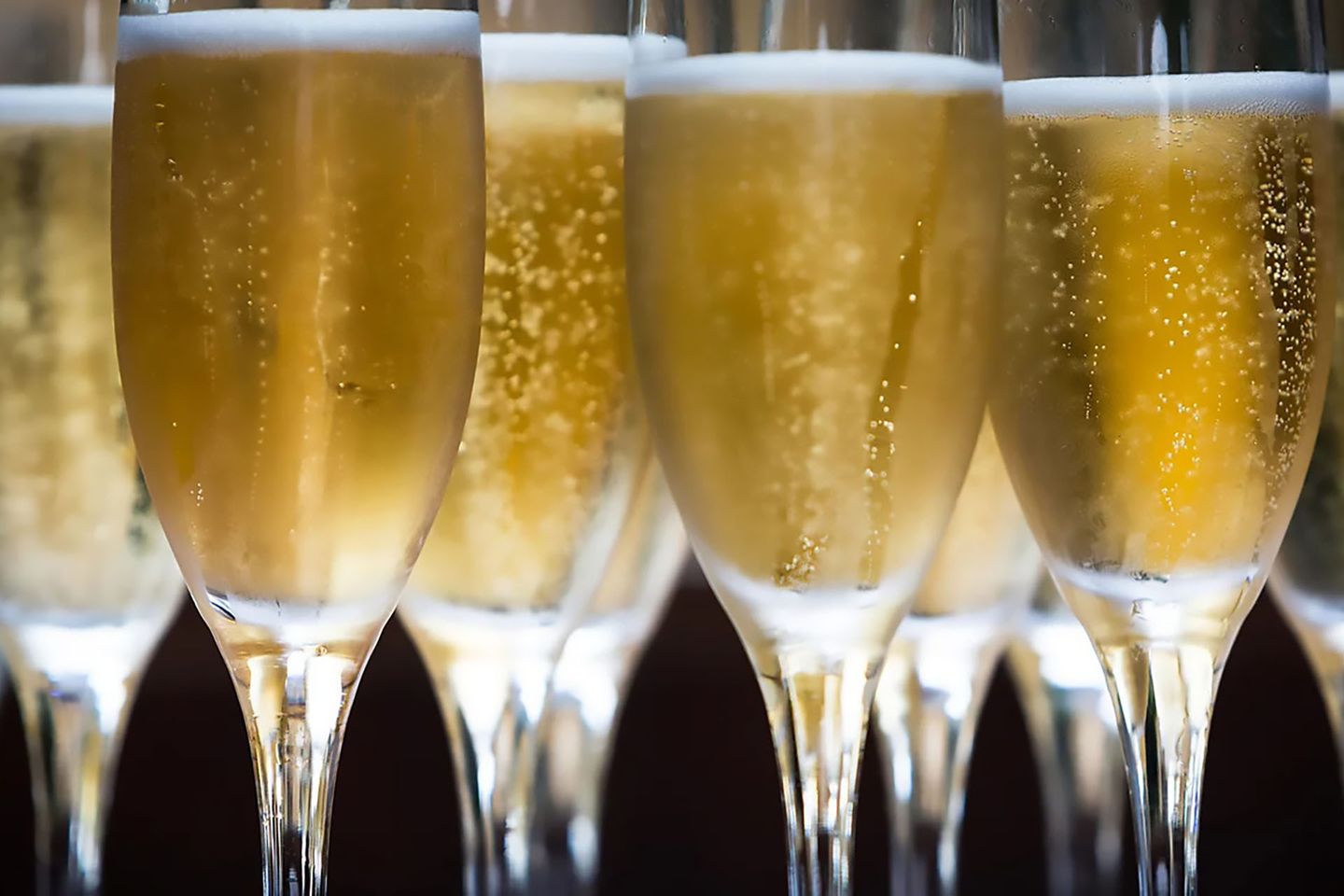 Champagne glasses