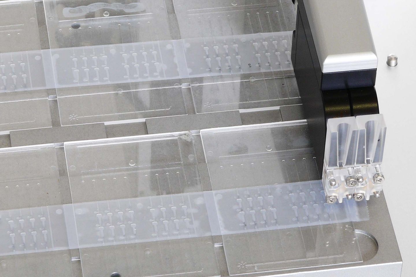 Microfluidic reagent dispensing
