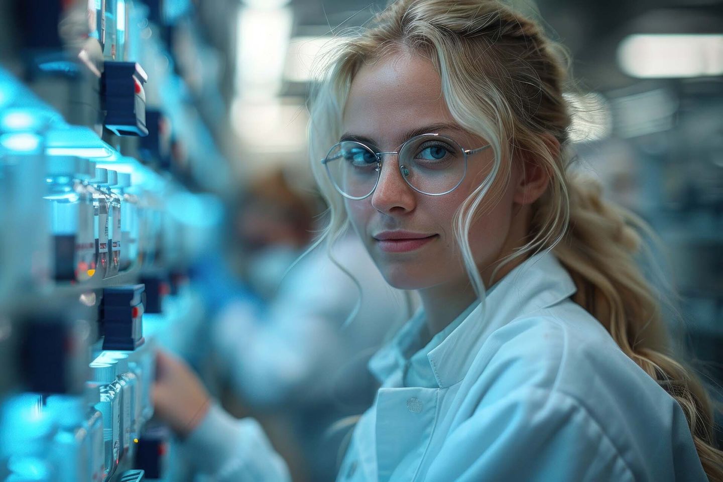 scientist in lab