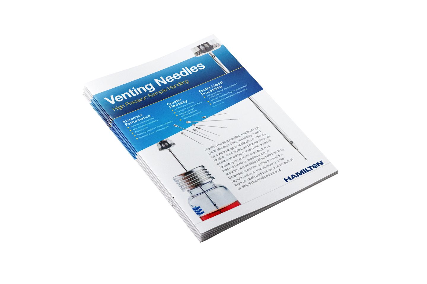 HAM Data Sheet Venting Needles