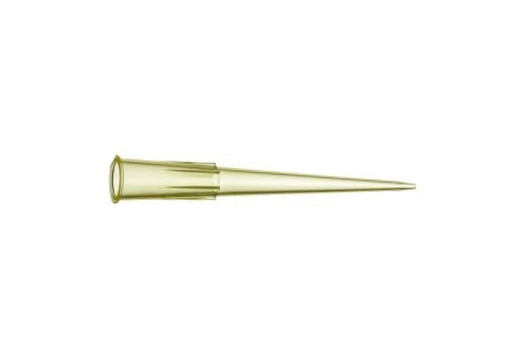 Yellow Rounded Tip Yellow Pipette Tips Size
