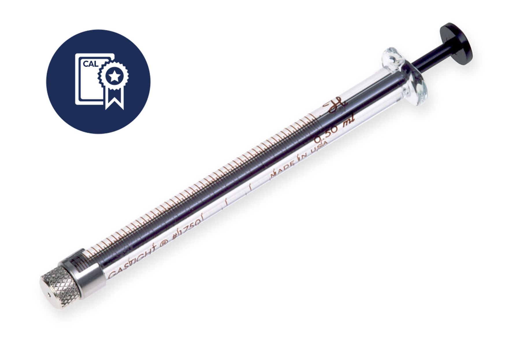 Hamilton CAL7658-01 Calibrated Syringe