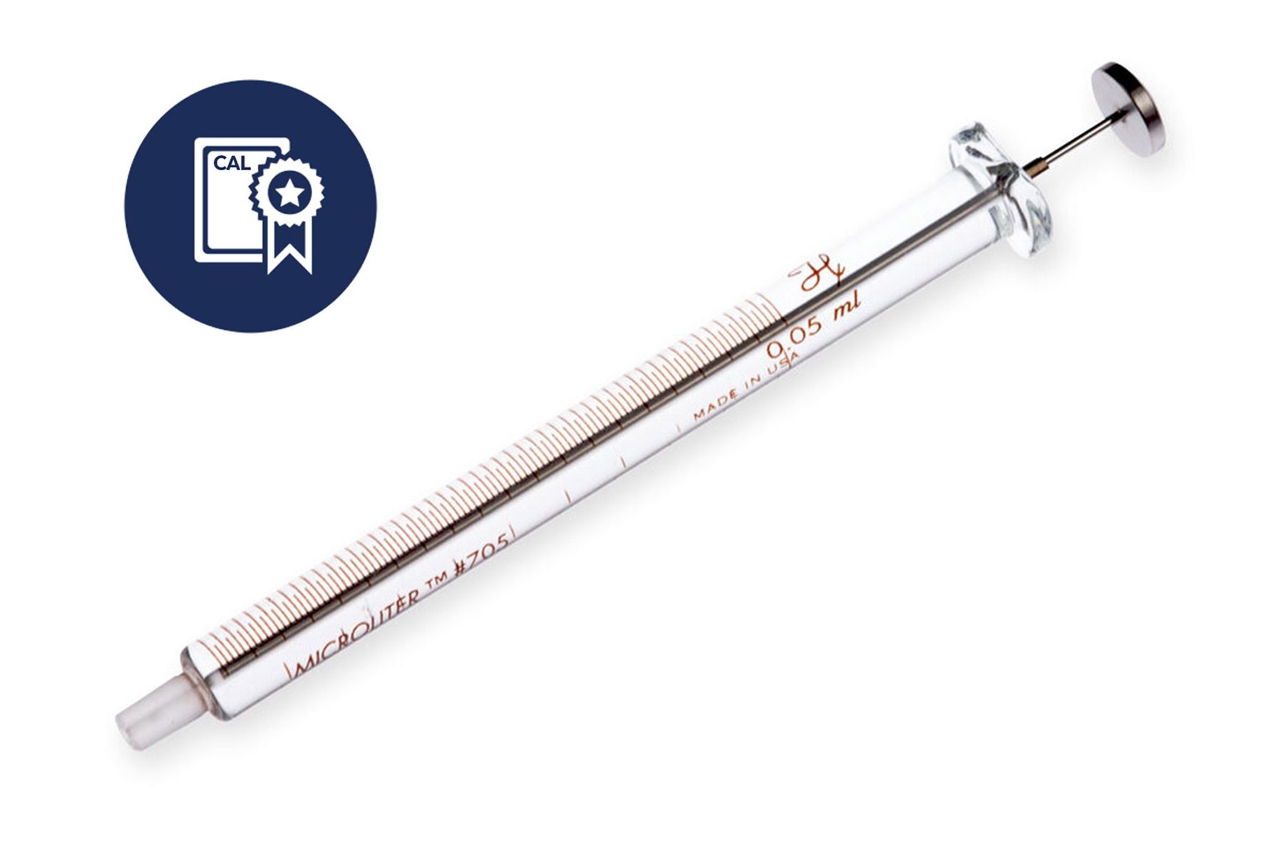 Hamilton CAL80501 Calibrated Syringe
