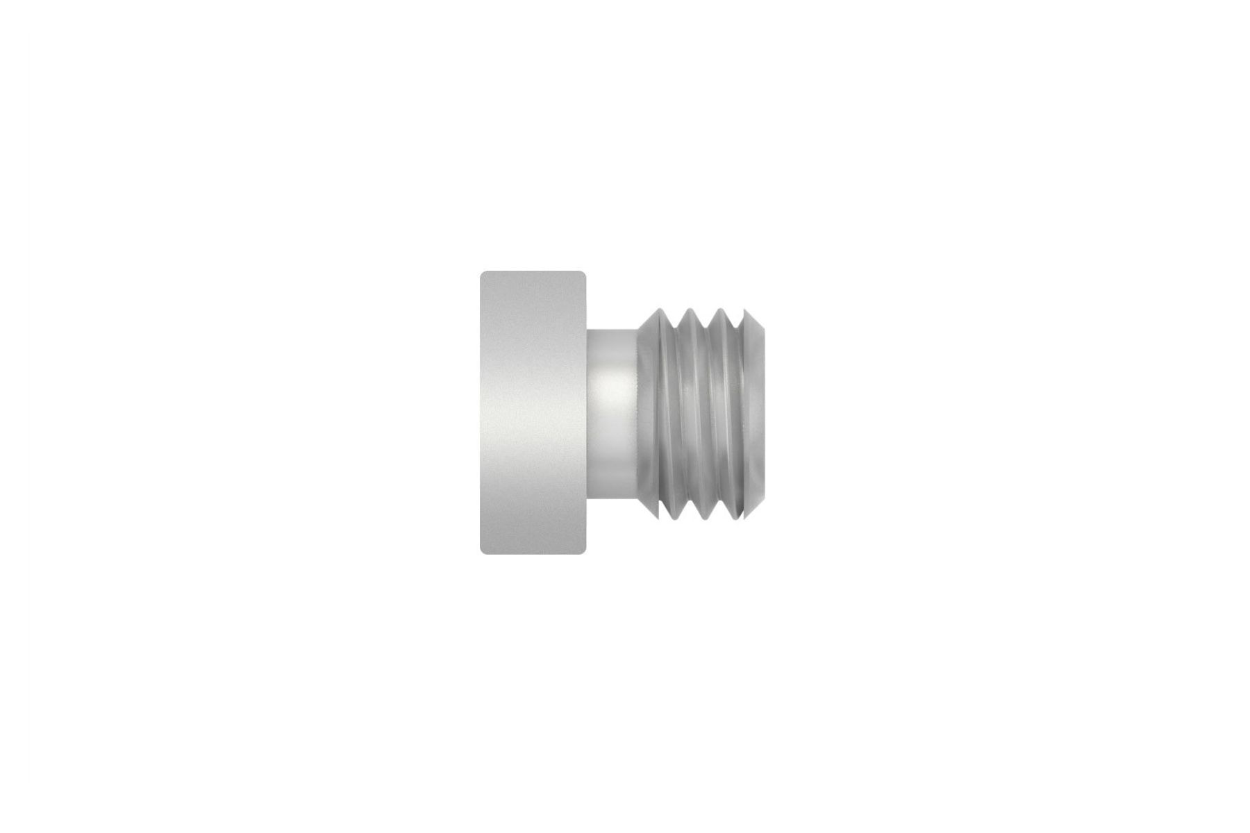 Hamilton 1/4-28 Bushing for "Hat" Type Needles