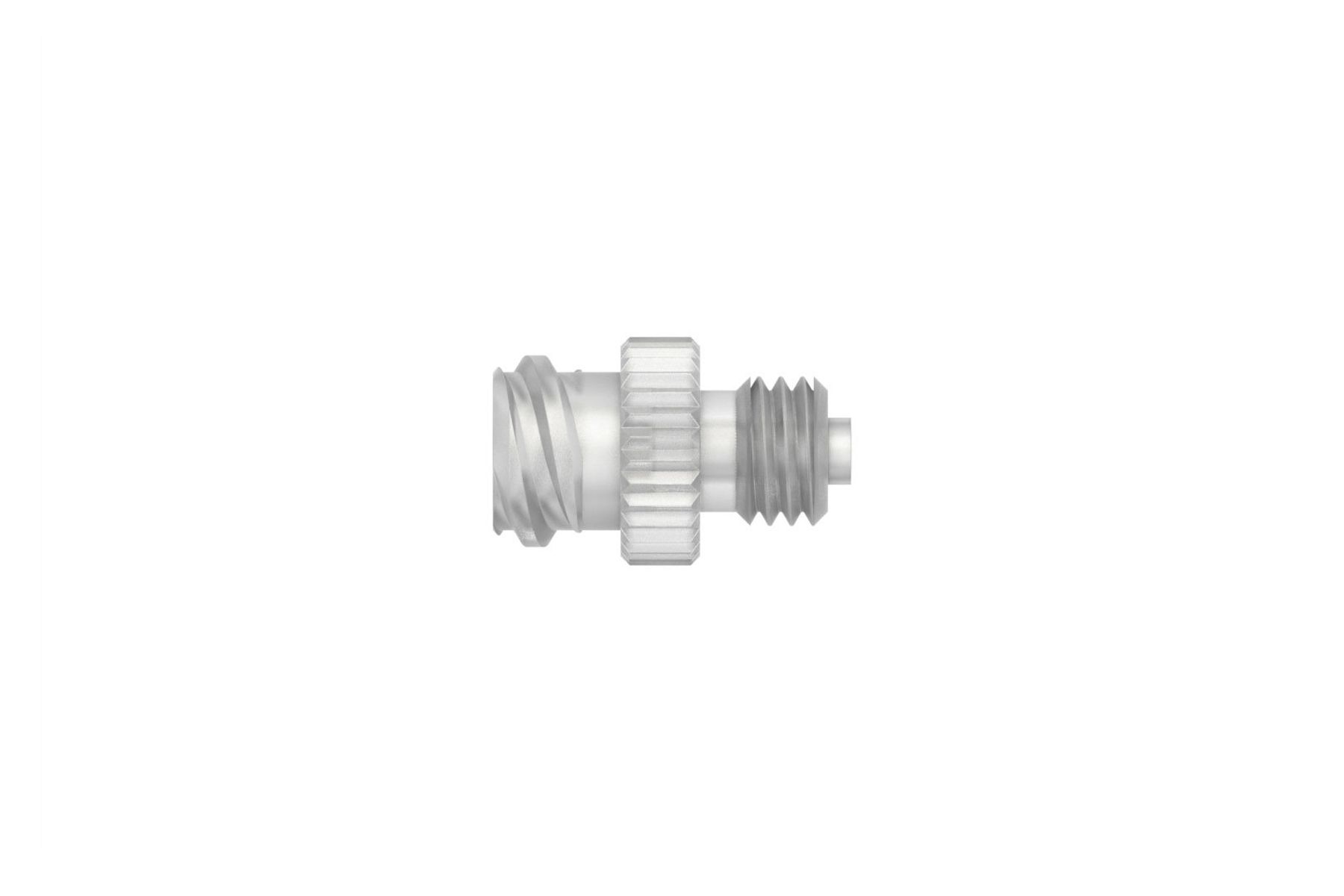 Male 1/4"-28 (HV) to Female Luer Adapter
