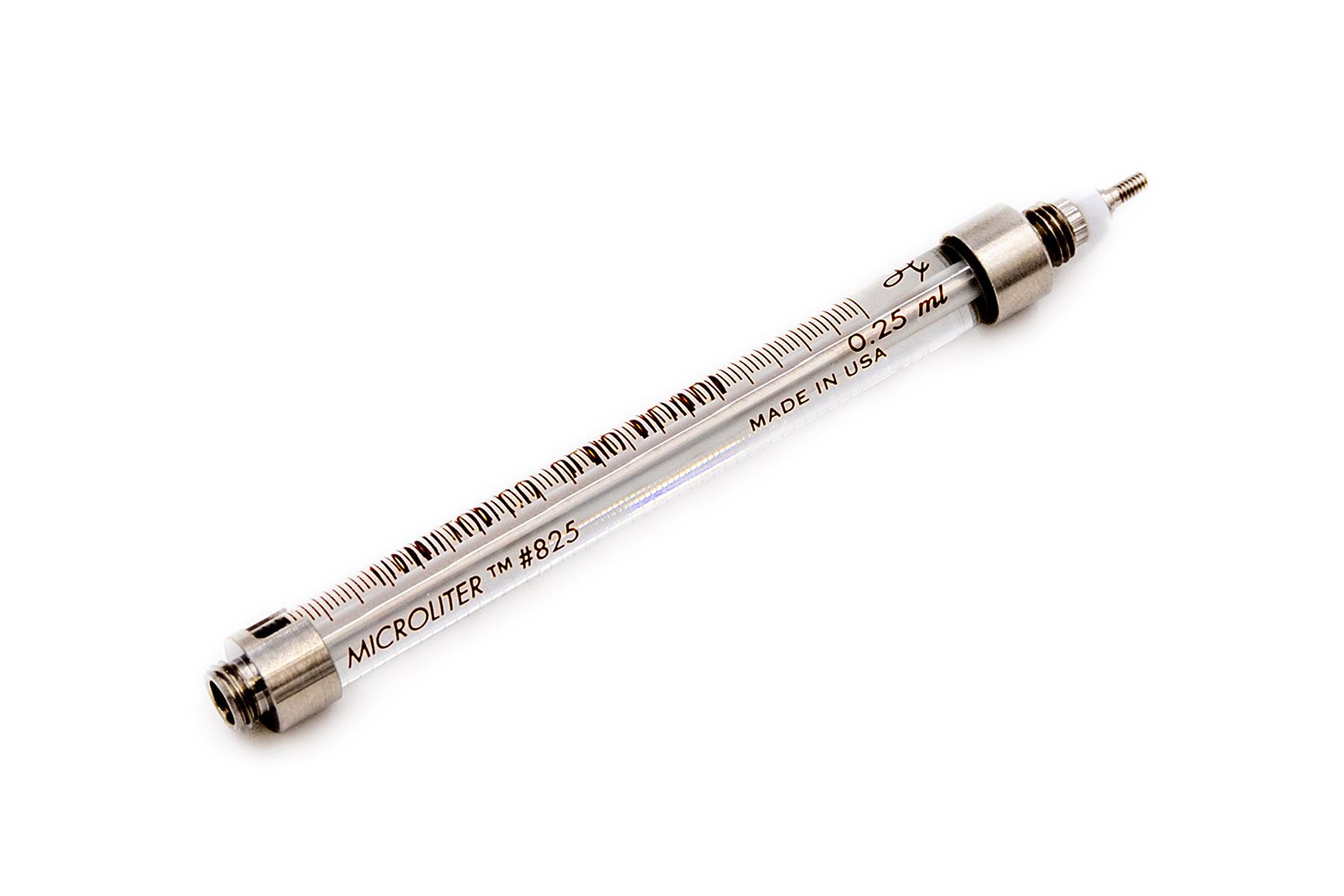 Barrel/Plunger Assembly 825 RN, Removable Needle, No Needle Included