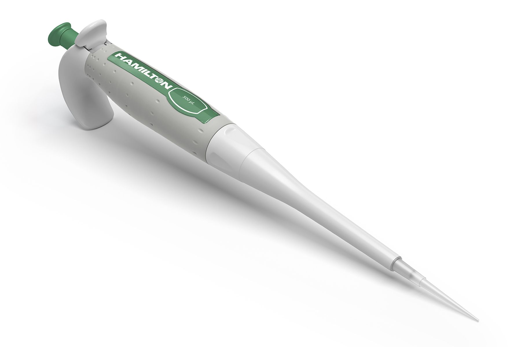 Hamilton Fixed Volume SoftGrip Pipette 500 µL Front View