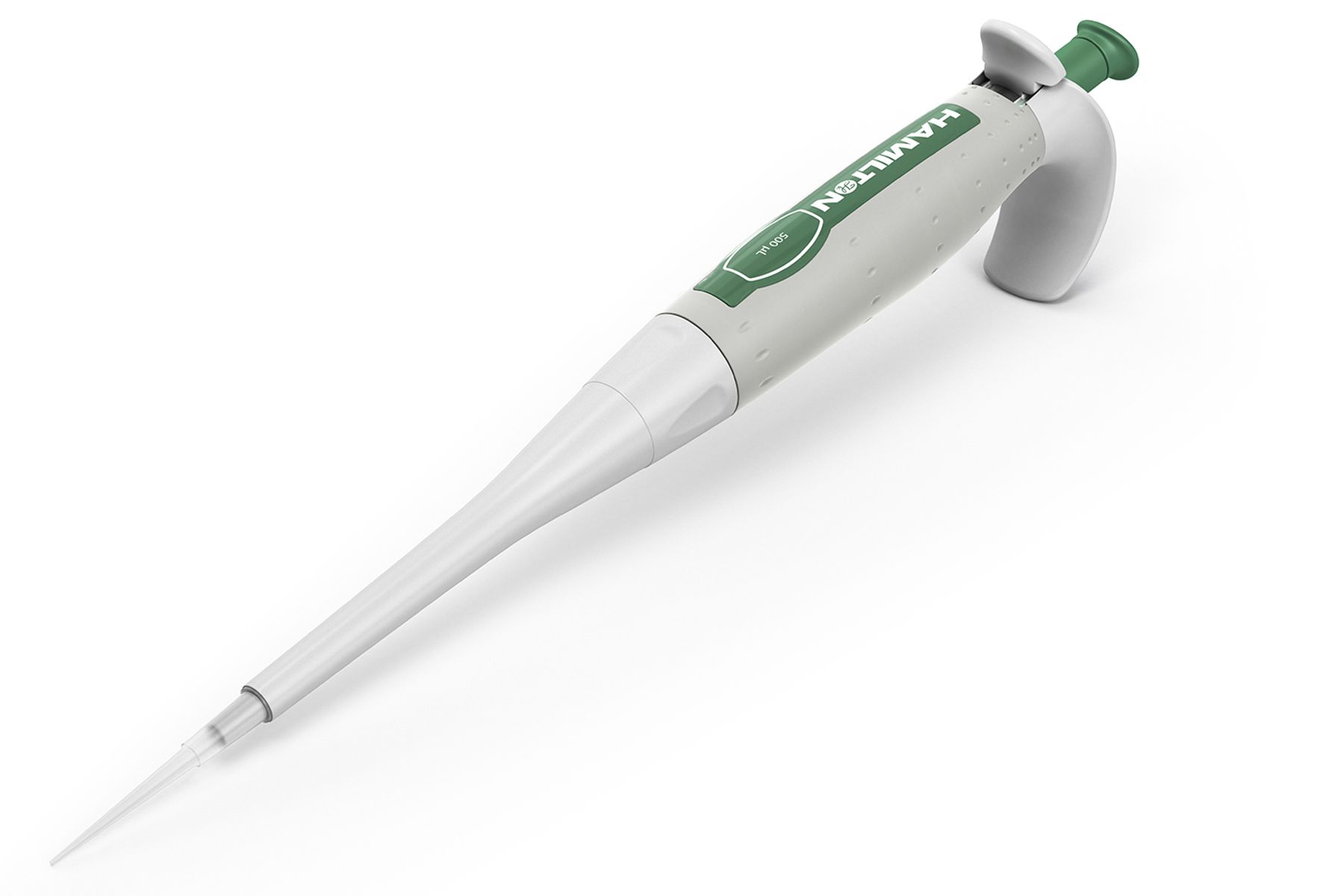 Hamilton Fixed Volume SoftGrip Pipette 500 µL Side View