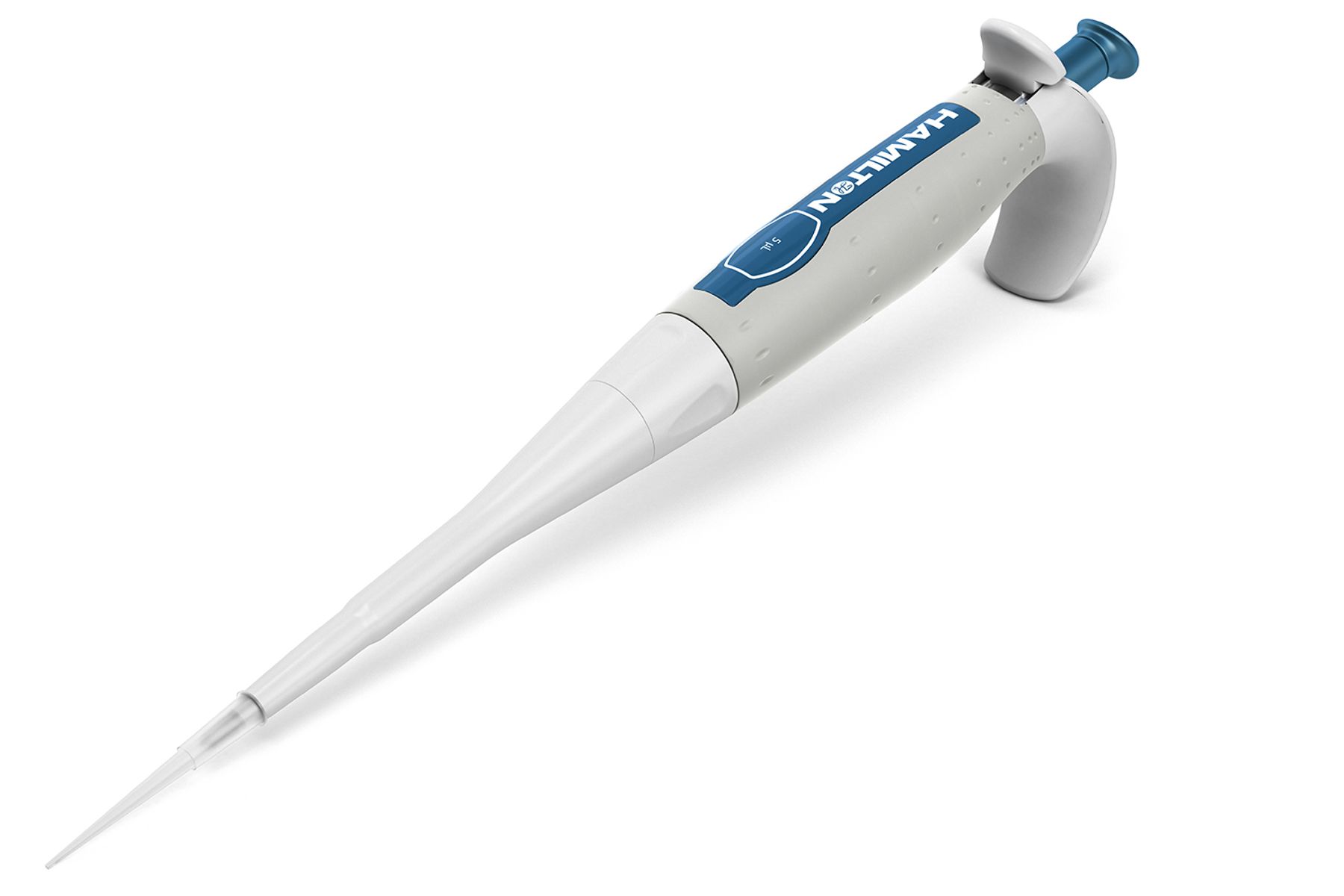 Hamilton Fixed Volume SoftGrip Pipette 5 µL Side View