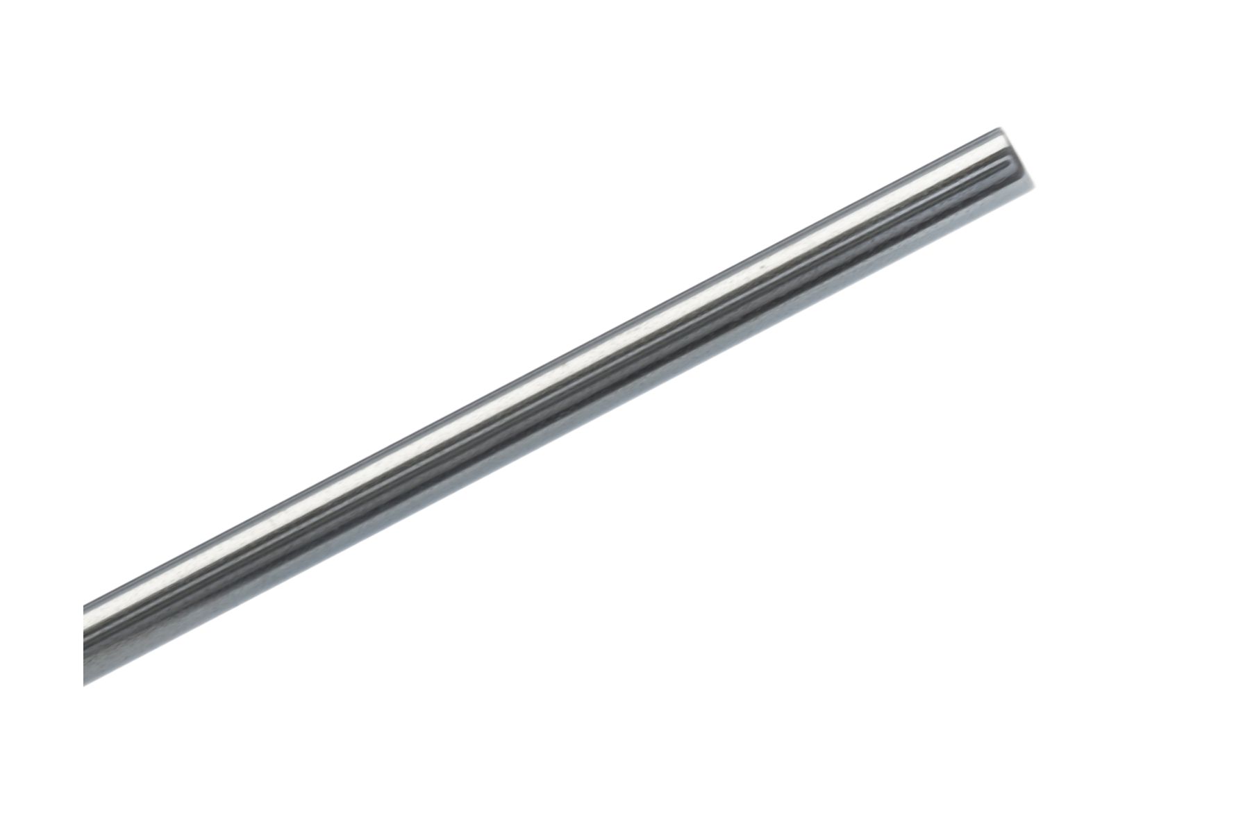 Raw stainless steel tubing