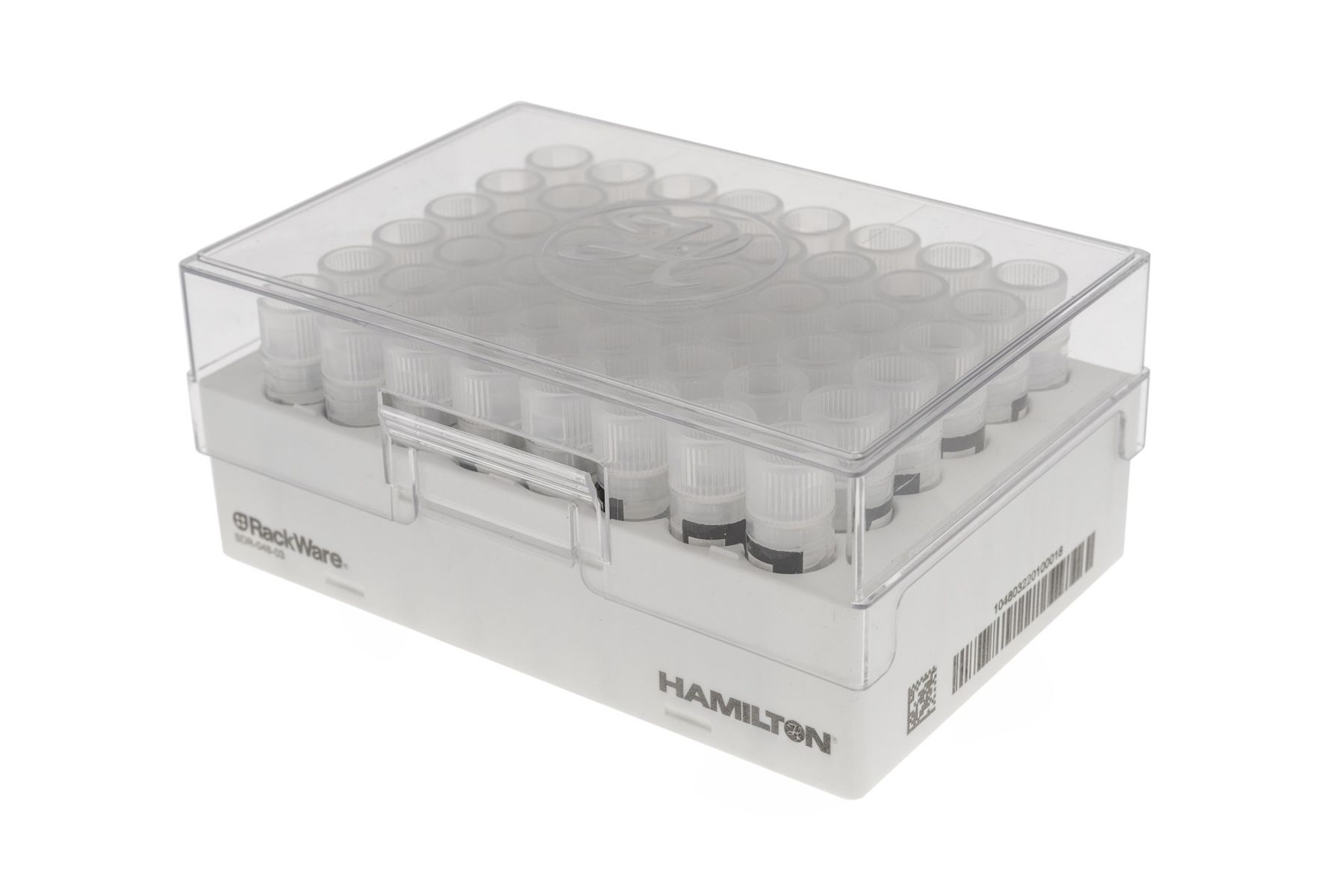 プリンタートレイ　HAMILTON 2.0 mL Internal Thread Tubes, Non-sterile, Racked | Hamilton