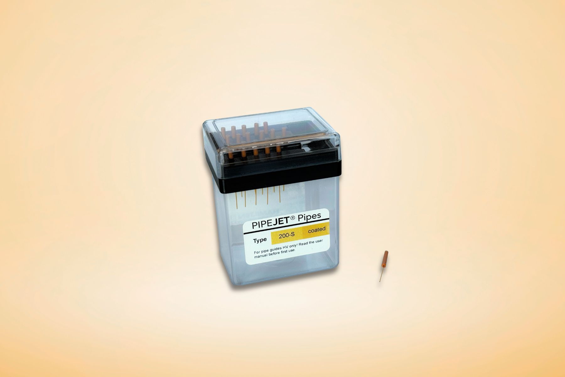 drop-on-demand nanoliter dispensing pipe 200µm