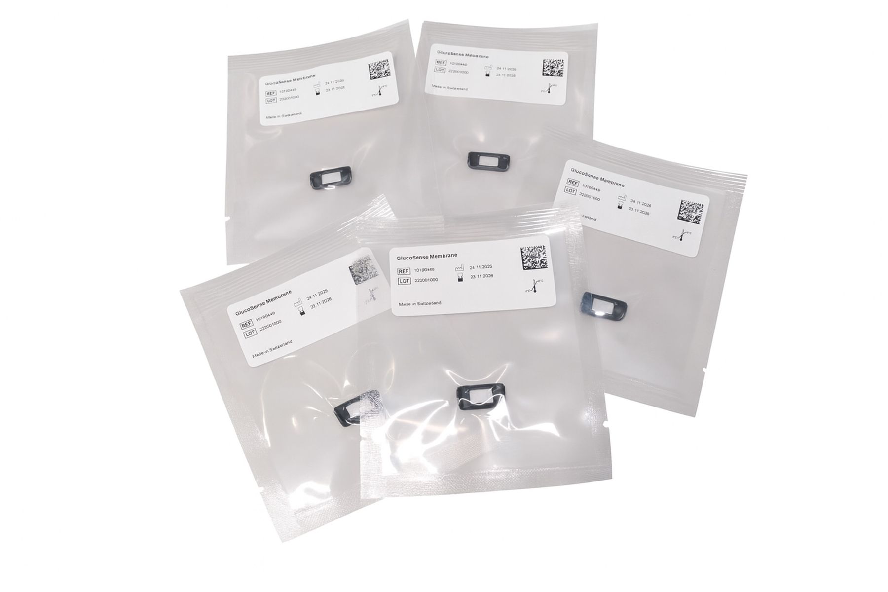 Glucosense membrane