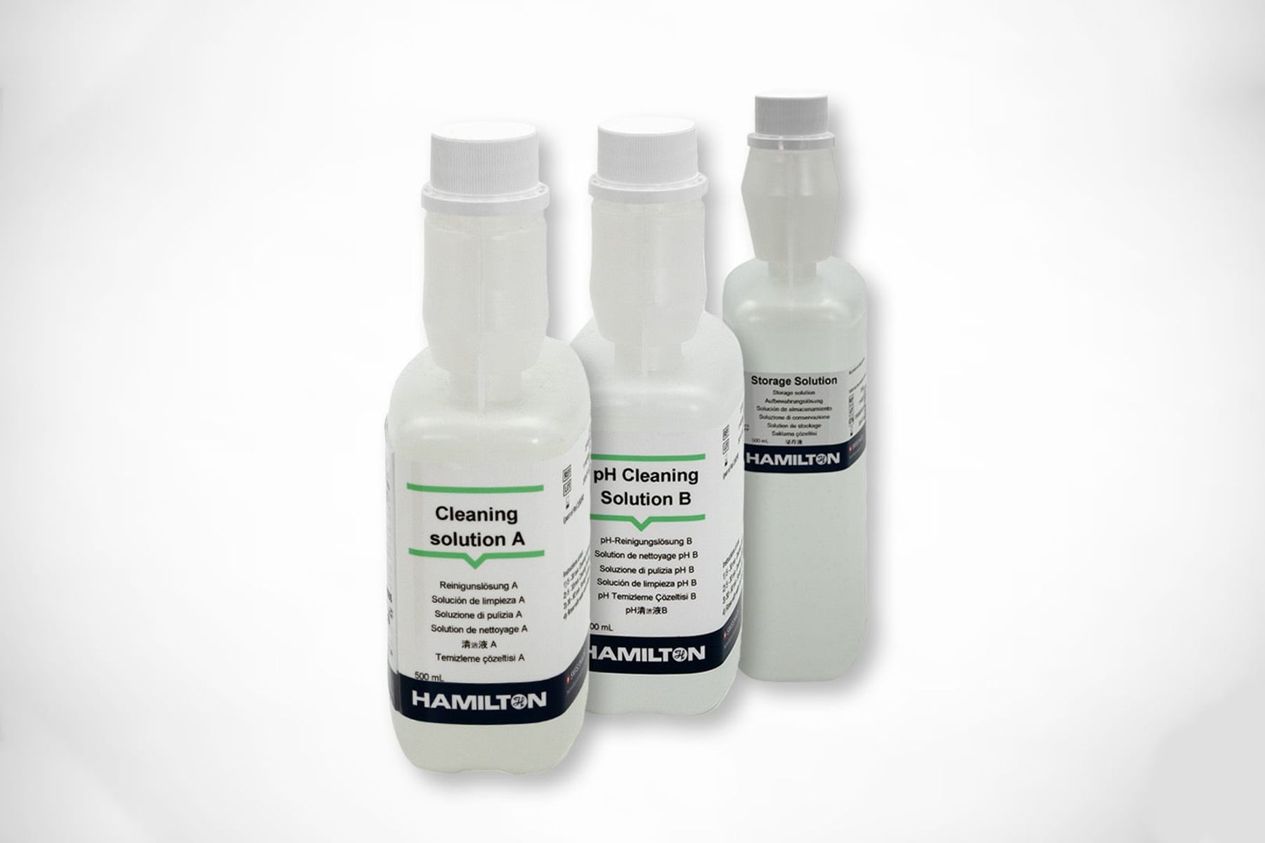 P H Glass Cleaning Solution A and B