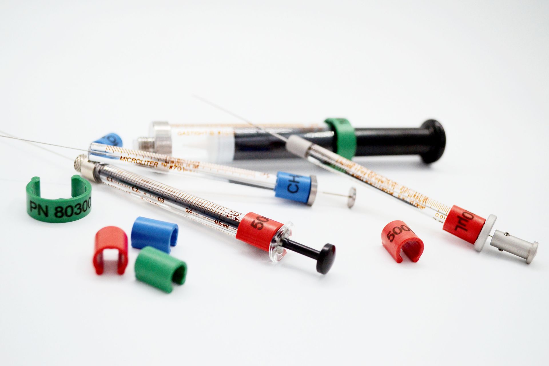 HAM Coloredclips Syringe