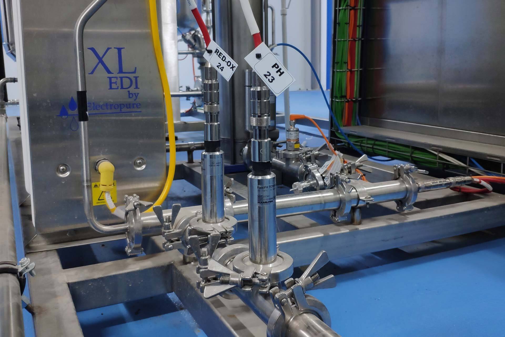 pH ORP measurement in water production
