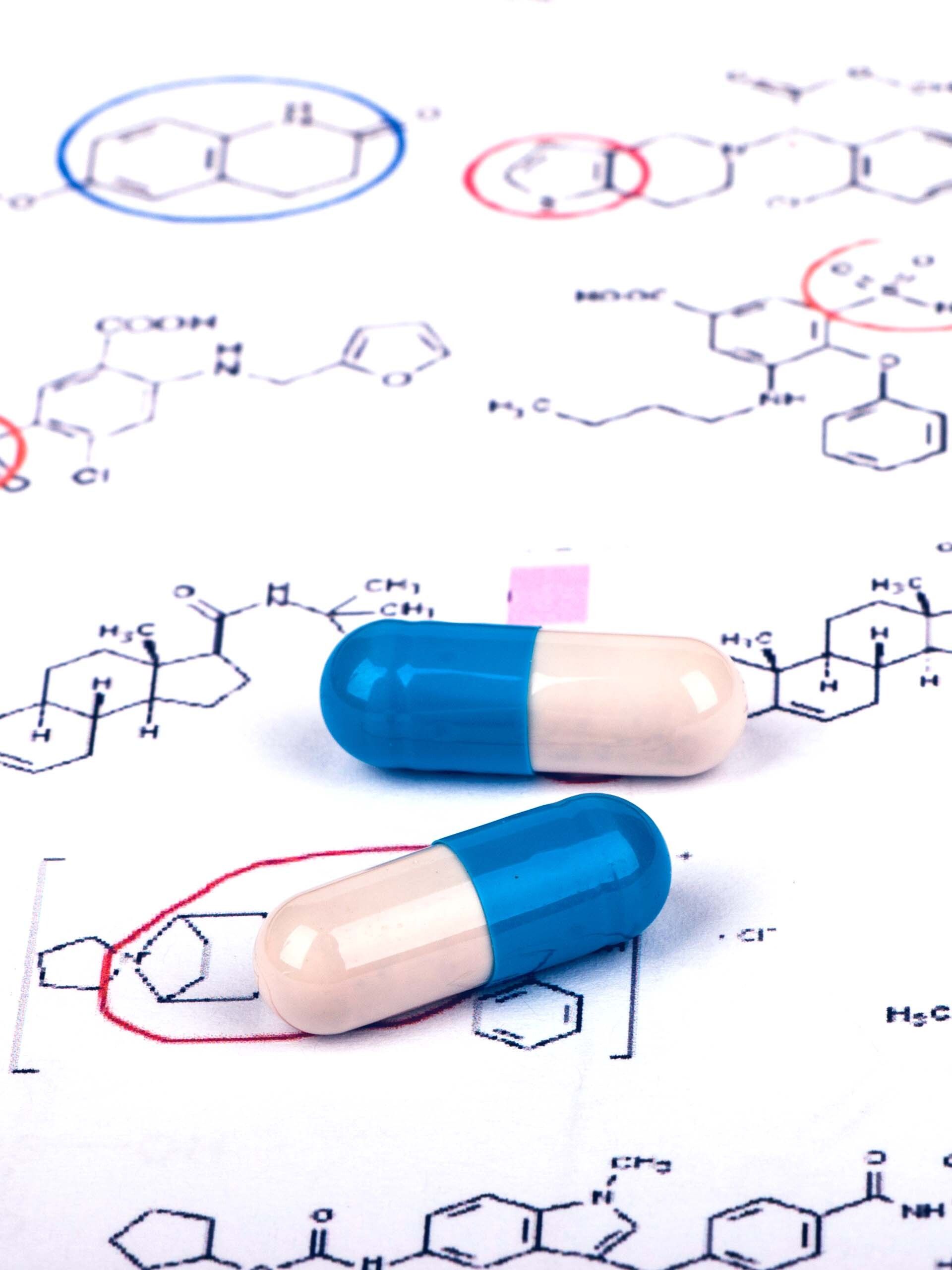 Molecules with pills