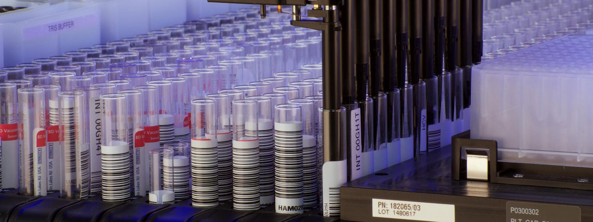 tip dispensing in barcoded tubes
