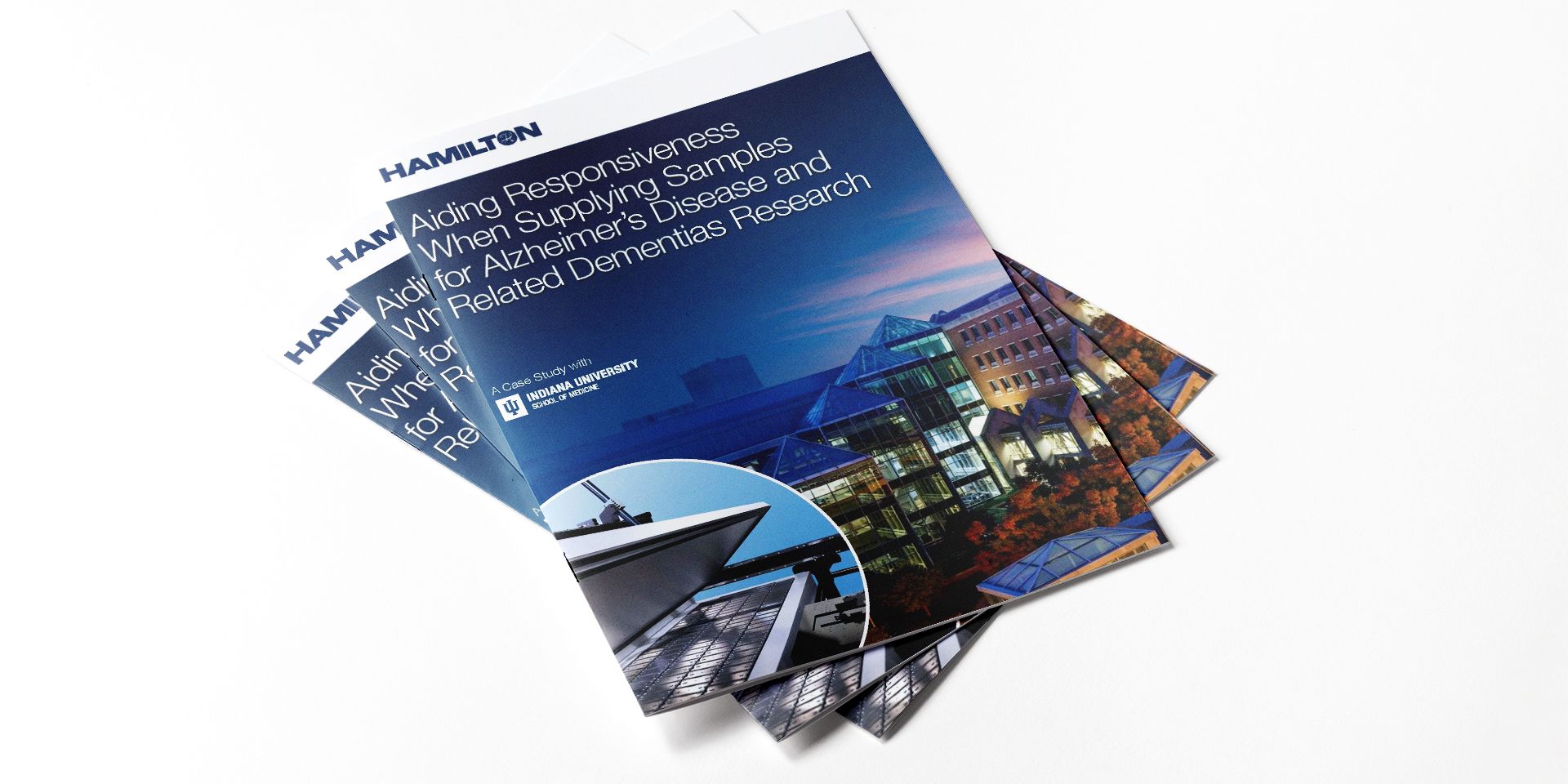 Hamilton - Aiding Responsiveness When Supplying Samples for Alzheimer's Disease and Related Dementias Research Case Study Cover Page