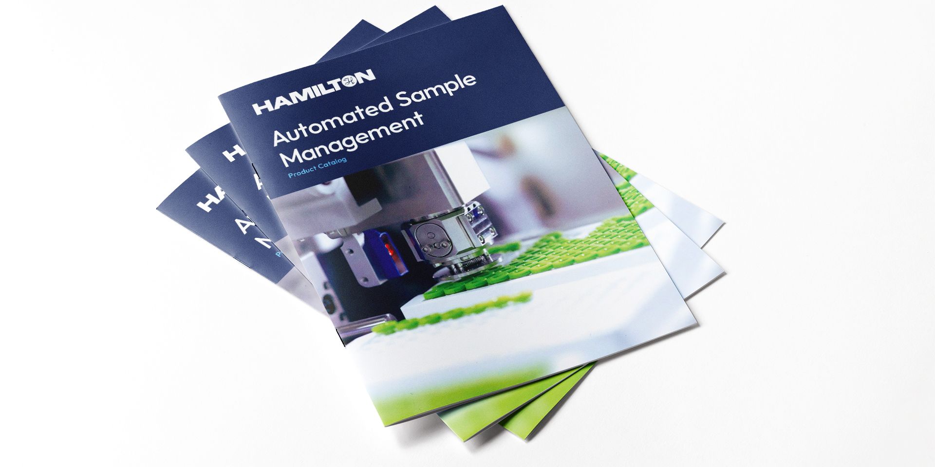 Hamilton Automated Sample Management Product Catalog Cover Page