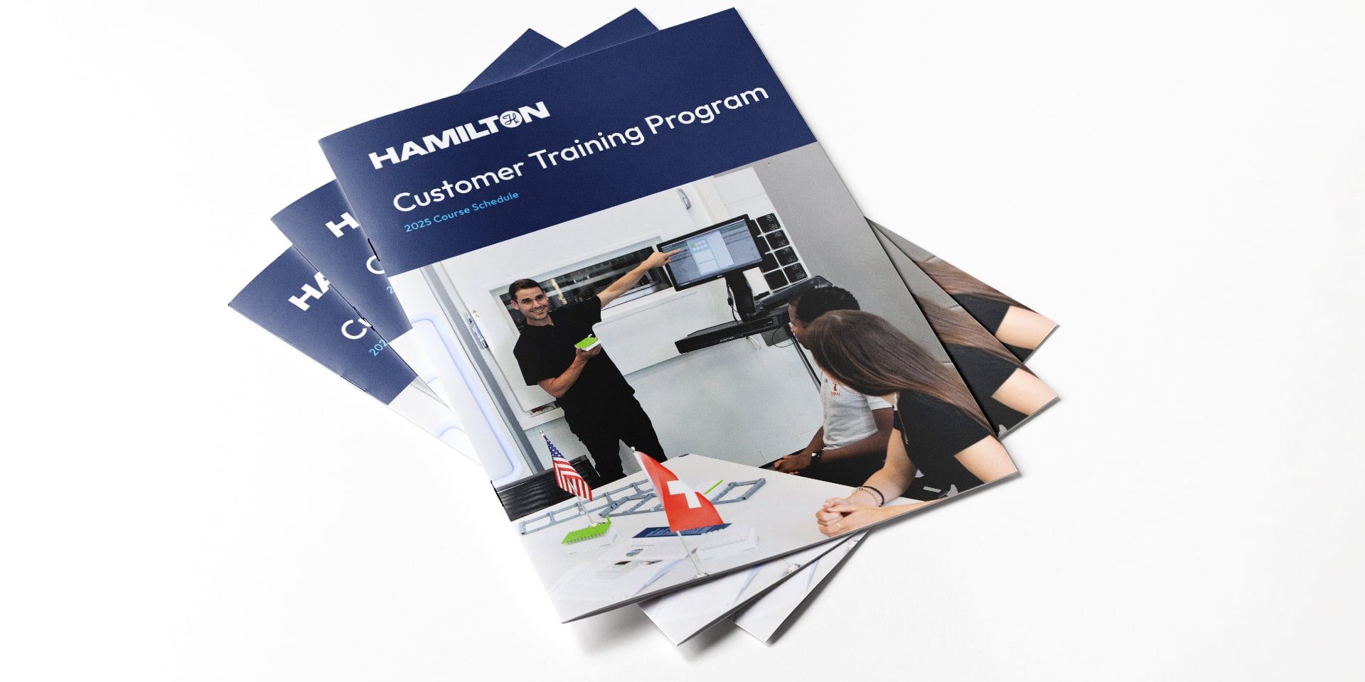 Hamilton Automated Storage System 2025 Customer Training Program Brochure Cover Page