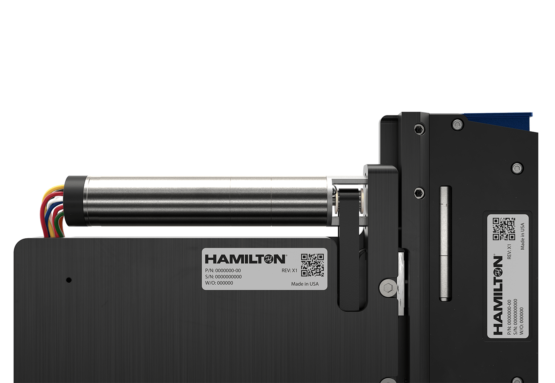 Upper view of the Hamilton ZEUS X1 channel