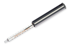 100 muL, Gastight Threaded Plunger Syringe, Luer Tip (LT), PN: 81041