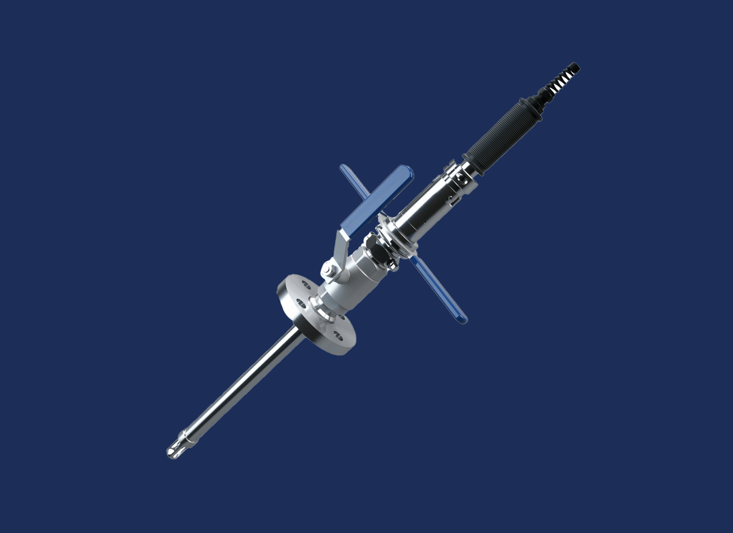 Retracto Fit BV retractable housing blue background