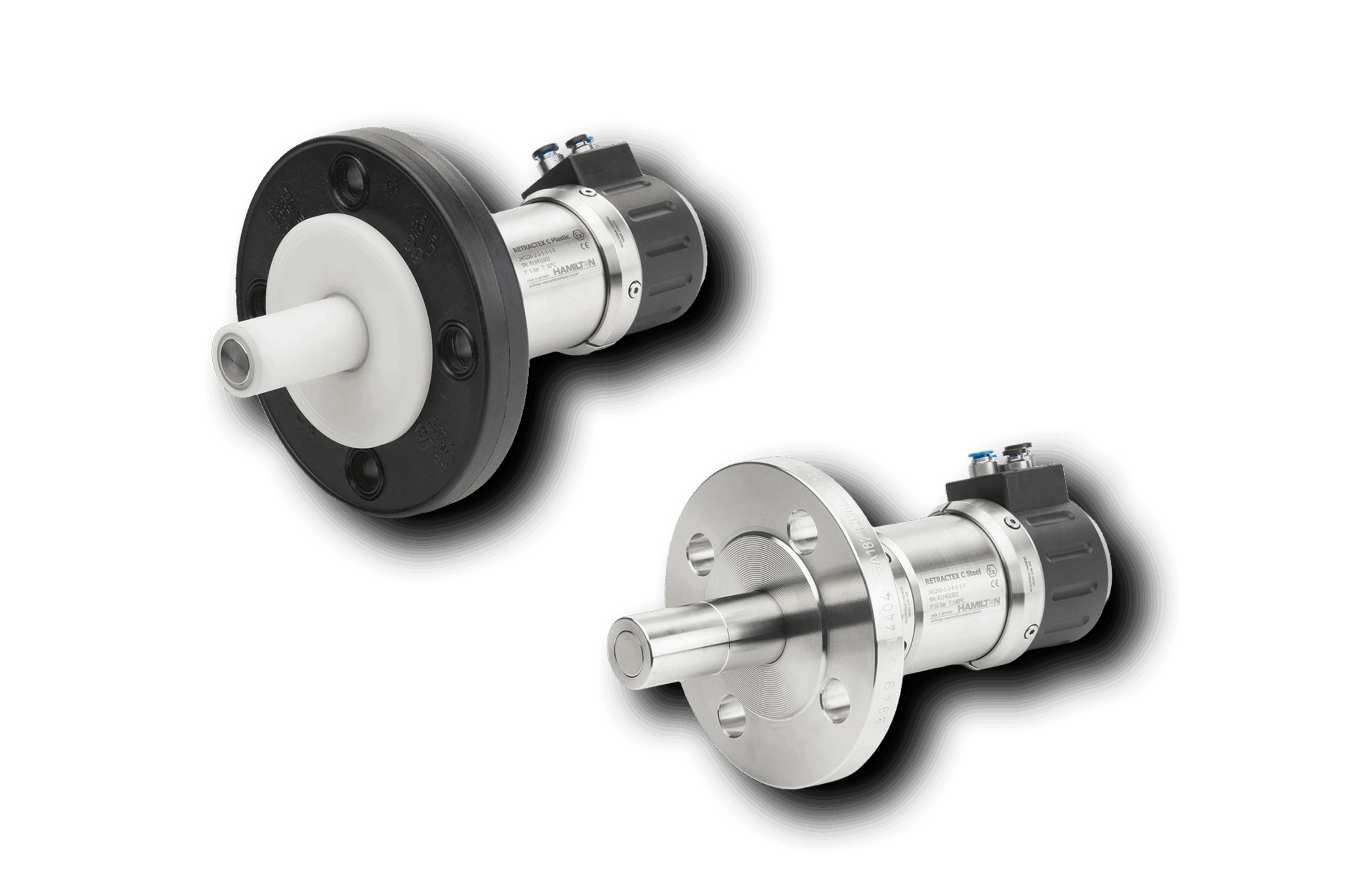 Retractex c retractable sensor housing