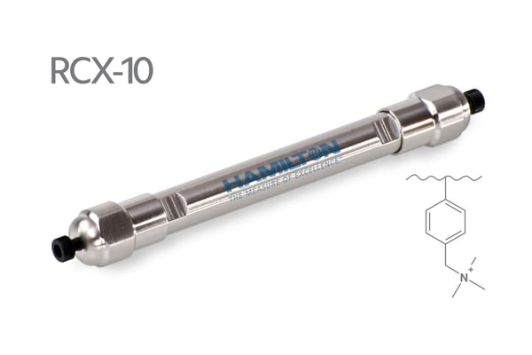 Hamilton's RCX-10 Anion Exchange HPLC Column